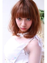 アルス(ars) ロブ×オレンジレッドカラー