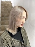 髪質改善×ミルクティーベージュ