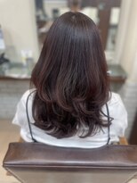 ヘア ルミナス バイ フォルテ(HAIR LUMINAS by FORTE)&nbsp;くびれヘア/ピンクカラー/艶髪/無造作スタイル