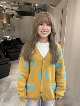 アイリー 名古屋(A/LEE) ミルクティーカラー／ロング