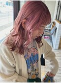 ピンクベージュカラー♪