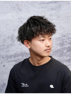 オール 西八王子(All) ツーブロックスパイラルパーマ