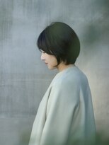 スーベニア(souvenir)&nbsp;大人ヘア/丸みショートボブ/前田康平