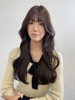 イーストハムヘッドショップ(EAST HAM head shop) ゆるふわロングレイヤー/くすみブラウン