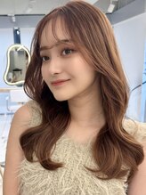 抜け感たっぷり韓国風レイヤー