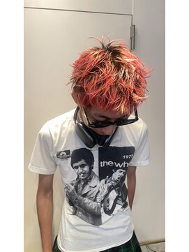 グリーン 渋谷(green) 【RIN】メンズショート×デザインカラー