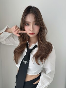 アンジェリカラボ 梅田店(ANGELICA LABO) くびれレイヤー×韓国ヘア×髪質再生×髪質改善【川又】