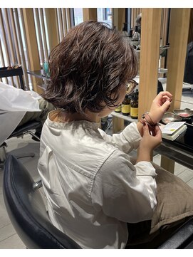 エッセンス(THE ESSENCE) 癖毛風 bob parm