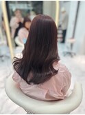顔型別ヘアスタイル特集 /チェリーブラウン /ミニウルフ