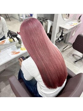 アン ブリーチ 大宮駅東口店(UN BLEACH) ブリーチ1回 コーラルピンク