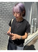 ホワイトラベンダー×ブラウンのルーツデザイン☆☆
