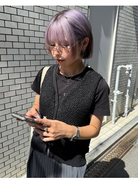 シイ(SIE) ホワイトラベンダー×ブラウンのルーツデザイン☆☆