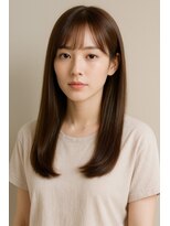 ラクヘアー 六本松店(rak hair) 艶髪ミディアム