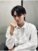men's/メンズ/刈り上げセンターパート/フェザーパーマ/池袋
