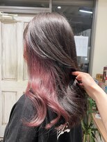 コトナ 越谷店 10代20代に人気*インナーカラーピンク【越谷】