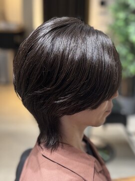 メンズウルフ　ニュアンスパーマ