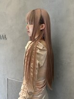 ペレ 栄店(PELE) 黒髪/クラゲヘアー/オリーブグレー/小顔/ココアベージュ/栄