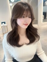 マインバイアフロートギンザ(MYNE by AFLOAT GINZA)&nbsp;レイヤーカット/顔周りカット/ショコラブラウン
