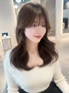 マインバイアフロートギンザ(MYNE by AFLOAT GINZA) レイヤーカット/顔周りカット/ショコラブラウン