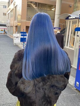 ワンズクロエ 原宿店(ONE's Chloe) ミディアムレイヤーカット似合わせカットダークアッシュ着物原宿