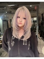ロイス 渋谷(ROIS)&nbsp;ホワイトベージュ×パープル