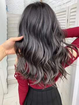 リコヘアー(LiCO HAIR) 那覇/イメチェン/ピンクベージュ/アンブレラカラー/前髪