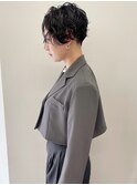 【morio池袋】刈り上げ前下がりパーマ＊