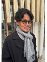 シプレ(cipre)&nbsp;大人の色気メンズパーマ