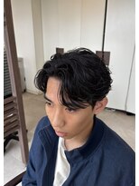 スタイル 成城学園前(STYLE) メンズセンターパートスタイル