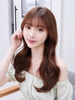 レウィン オモテサンドウ(Lewin-omotesando-) 大人可愛い韓国ロングヘア