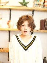 ベック ヘアサロン(BEKKU hair salon) ゆるっとふわっとアンニュイカールなショートボブスタイル☆