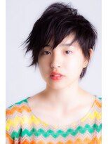 ジャン クロード ビギン 横浜ベイクオーター店(JEAN CLAUDE BIGUINE)&nbsp;アシメ風スウィングショート