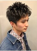 ウエットパーマショート