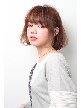 キュリオ 尾山台(curio) 【curio尾山台】30代・40代 モード3Dカラー × ミニマムボブ