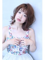 ダブル(W)&nbsp;大人ショートバングミディー-hair salon w-