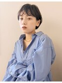 ショート×ニュアンスパーマ