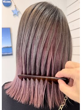ラニハナクドウ(lanihana.kudo) +＊～メンテナンスカラーwithシルバージュ＆ピンク～＊+