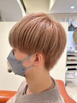 リタ(Lita)&nbsp;ツーブロックマッシュコンマヘアミルクティーベージュ