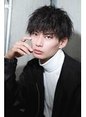 無造作前下がりマッシュ