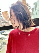 ワール(whirl.)&nbsp;無造作ウルフボブ☆20代30代40代髪質改善