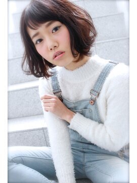バルバオ サロンドベレーザ 大須(BALBAO salon de belleza) 【ＢＡＬＢＡＯ大須】ナチュラルエアリーボブ