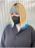 ▽□□▽ヘルシースタイル×裾カラー