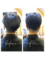 アックスピュア(axe pure)&nbsp;"メンズのグラデーションツーブロック★ "