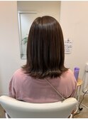 ブラウン×ピンク
