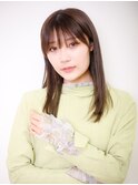 ミディアムストレート