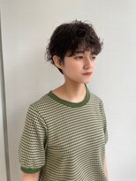 ガリカ 博多(Gallica)&nbsp;【石河安奈】大人ショートマッシュパーマ/ニュアンスパーマ