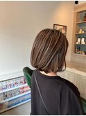 ツヤボブ×ハイライト