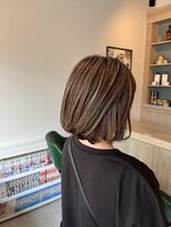 リノデザイン(LINO DESIGN)&nbsp;ツヤボブ×ハイライト