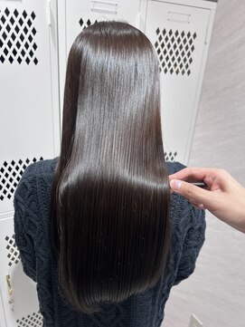 アドア 横浜(ADORE) 【ADORE横浜】髪質改善トリートメント×ストレートヘア