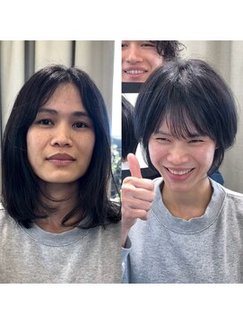 ビューギンザ(VIEW GINZA) 前髪カット、イメチェンヘア自信あり！似合わせ小顔ショート